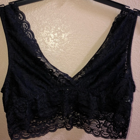 Fashion Nova Other - Black Racey Lacey Bralette